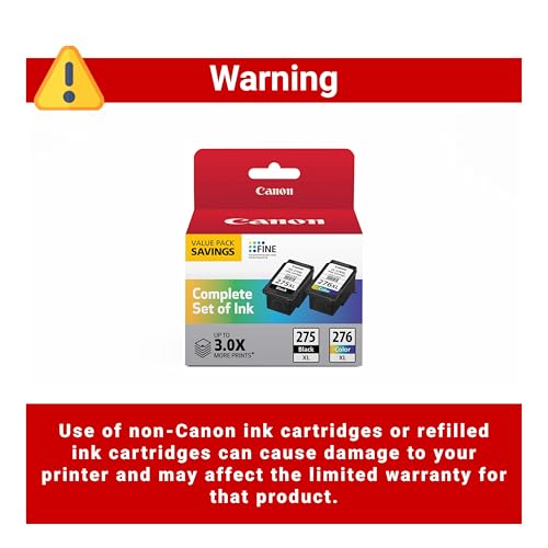 Canon PG-275 XL / CL-276 XL Genuine Ink Value Pack - Image 5