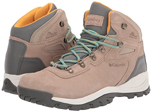 Columbia Women's Durable Waterproof Hiking Boots - Oxford Tan/Green - Image 15