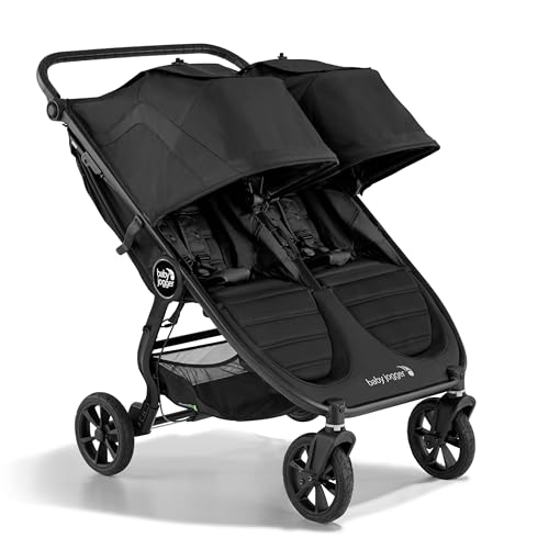 Baby Jogger City Mini GT2 All-Terrain Double Stroller - Jet Black