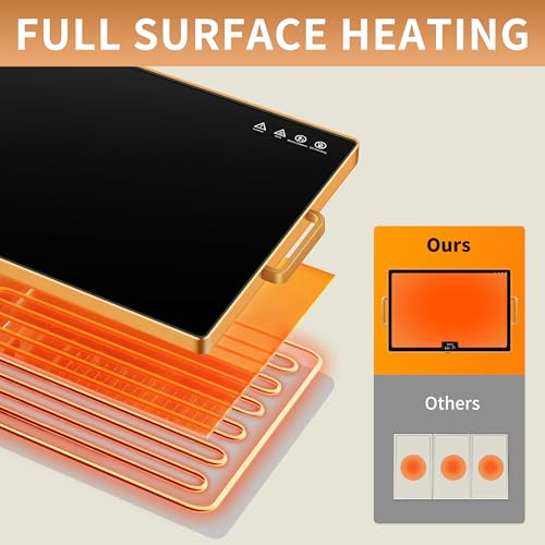 Wanish Electric XXL Warming Tray with Thermostat - Image 9