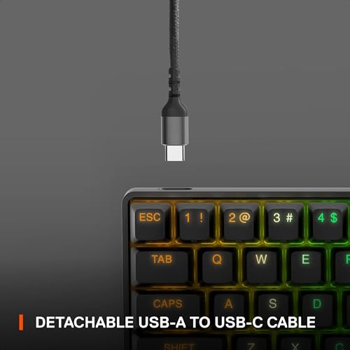 SteelSeries Apex Pro Mini HyperMagnetic Keyboard – 60% Compact and Fully Customizable - Image 6