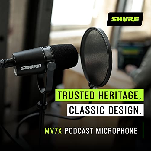 Shure MV7X Microphone - XLR Pro Quality Dynamic Mic - Image 7