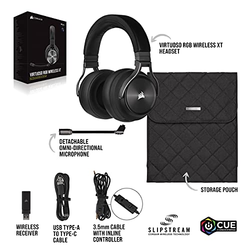 CORSAIR VIRTUOSO RGB Wireless XT Gaming Headset - Multiplatform - Image 6