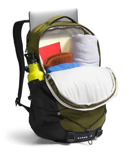 North Face Borealis Commuter Laptop Backpack in Forest Olive/TNF Black - Image 5