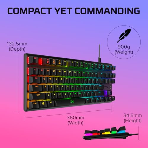 HyperX Alloy Origins Core - Compact RGB Gaming Keyboard - Image 8