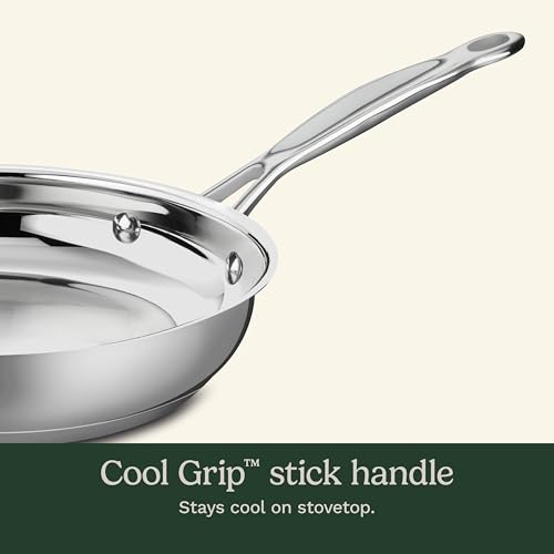 Cuisinart 10-Inch Stainless Steel Skillet - Chef's Classic Collection - Image 3