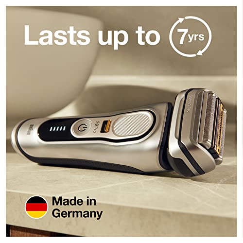 Braun Series 9 Pro Electric Razor for Men - Wet & Dry Shaver with Charging Case - Image 8