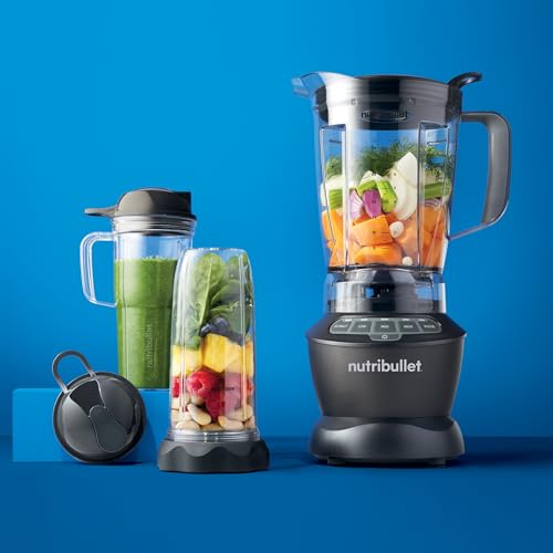 NutriBullet Full-Size Blender Combo 1200W - Dark Gray - Image 6