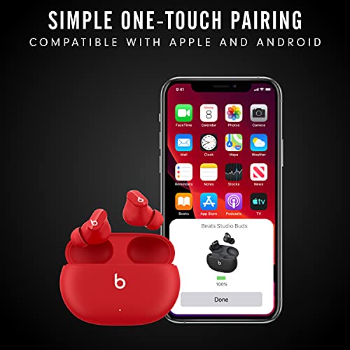 Beats Studio Buds - Wireless Noise Cancelling Earbuds (Red) - Image 9
