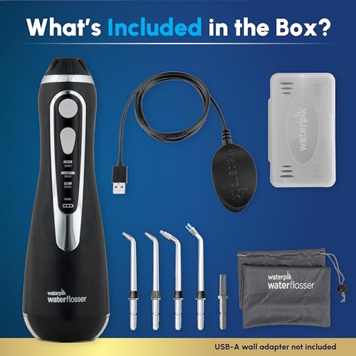 Waterpik Cordless Advanced 2.0 Water Flosser, Black - Image 4