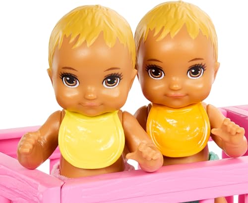 Barbie Skipper Twin Nursery Playset - Complete Babysitting Fun! - Image 5