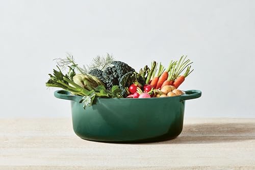 Le Creuset 8 qt. Enameled Cast Iron Oval Dutch Oven - White - Image 6