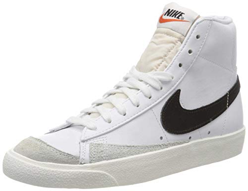 Nike Men's Basketball Shoes, White Black, Size 9