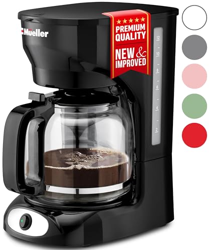 Mueller 12-Cup Drip Coffee Maker with Keep-Warm Function