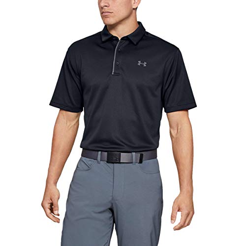 Under Armour Men's UA Tech Polo XXLT Black