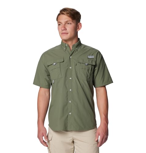 Columbia Mens PFG Bahama II Fishing Shirt - Cypress, Large