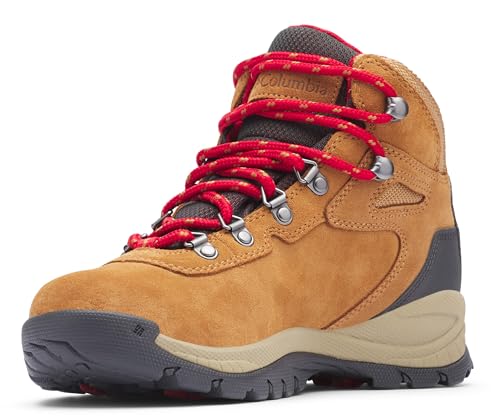 Columbia Women's Waterproof Hiking Boots - Elk/Mountain Red