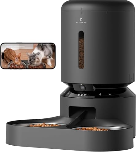 PETLIBRO Automatic Cat Feeder with Camera for Two Cats