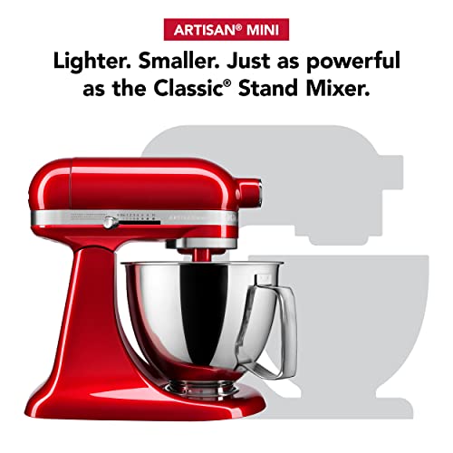 KitchenAid Artisan Mini Stand Mixer - Candy Apple Red - Image 2