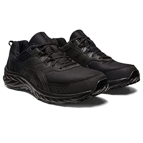 ASICS Men's Gel-Venture 9 Running Shoes - Black/Black - Image 3