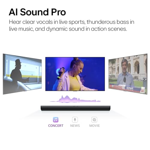 LG S40T Soundbar with Wireless Subwoofer & AI Sound Pro - Image 4