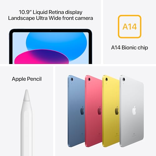 Apple iPad 10.9-inch with A14 Bionic Chip, Wi-Fi 6, and All-Day Battery Life – Silver - Image 3
