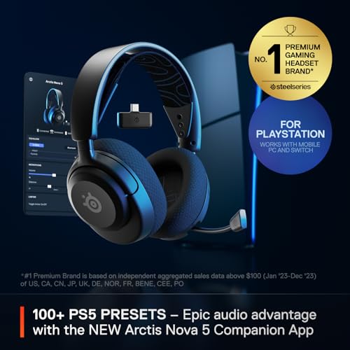 SteelSeries Arctis Nova 5P Wireless Multi-System Gaming Headset - Image 2