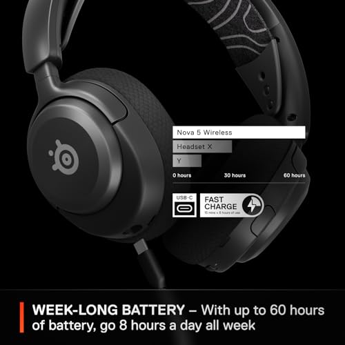 SteelSeries Arctis Nova 5 Wireless Gaming Headset - Image 5