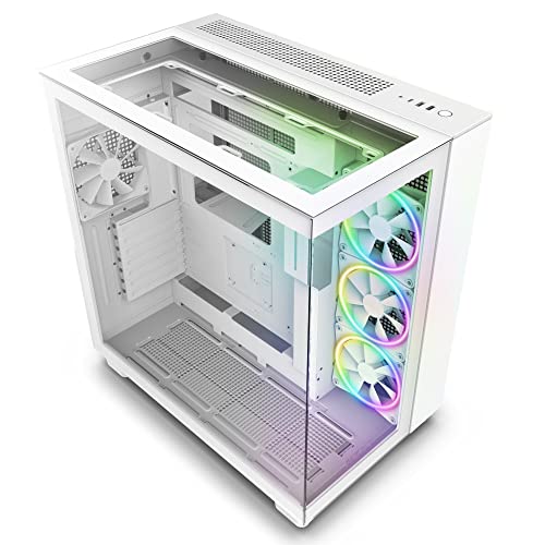 NZXT H9 Elite Dual-Chamber ATX Mid-Tower PC Gaming Case
