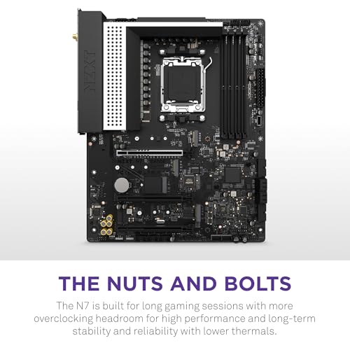 NZXT N7 B650E ATX Gaming Motherboard with Wi-Fi 6E - Image 3