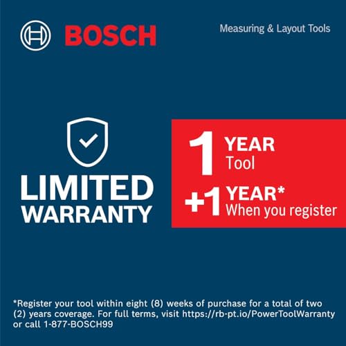 BOSCH GLM100-23 100 Ft Laser Distance Measure - Image 20