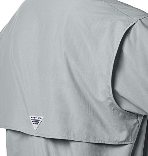 Columbia Men's Bahama II Short Sleeve PFG Fishing Shirt, Cool Grey, Large - Image 5