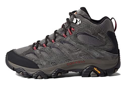 Merrell Men's Moab 3 Mid Waterproof Hiking Boot, Beluga, 11 - Image 4