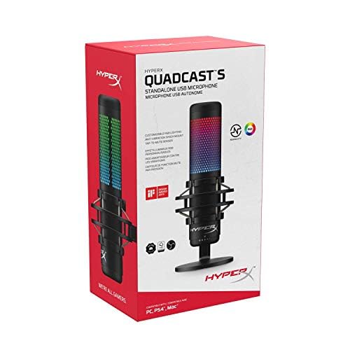 HyperX QuadCast S RGB Microphone for PC, PS5, Mac, and More - Image 11