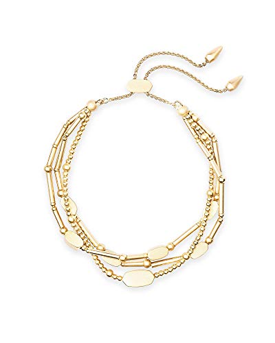 Kendra Scott Chantal Beaded Bracelet for Women - 14k Gold-Plated Fashion Jewelry