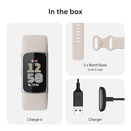 Fitbit Charge 6 Fitness Tracker with Google Apps and Premium Membership - Image 8