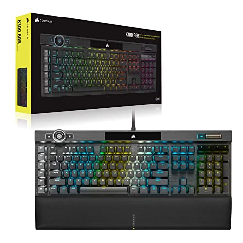 Corsair K100 RGB Optical-Mechanical Wired Gaming Keyboard - Image 11