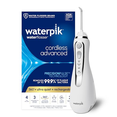 Waterpik Cordless Advanced 2.0 Water Flosser - White WP-580