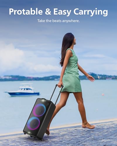 Philips X5206 Bluetooth Party Speaker with Exciting Light Show & Karaoke - Image 8