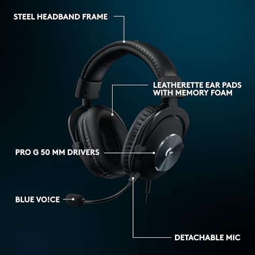 Logitech G Pro X SE Wired Gaming Headset - Ultimate Gaming Audio - Image 8