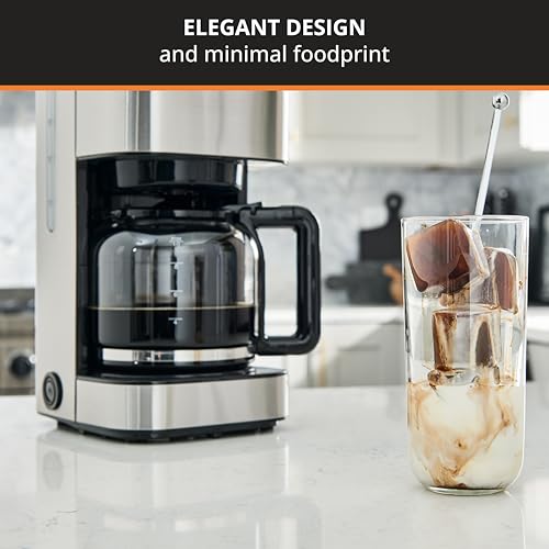 KRUPS 10-Cup Drip Coffee Maker - Sleek & Smart Design - Image 5