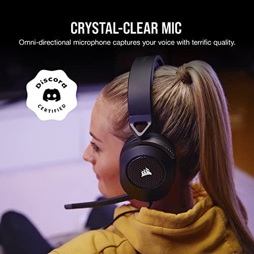 CORSAIR HS65 SURROUND Wired Gaming Headset - Dolby Atmos & Multiplatform Support - Image 4
