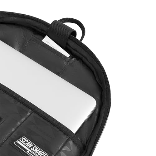 SwissGear Travel Tech Elite 16'' Laptop Backpack, Black Dot - Image 6