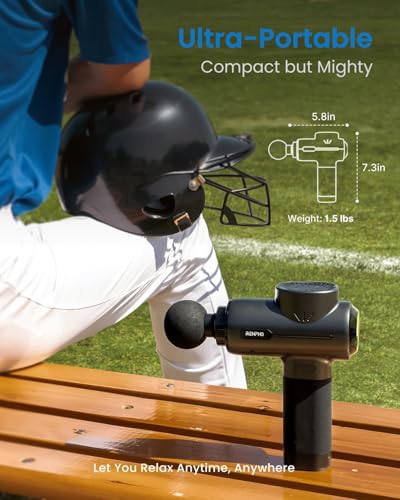 RENPHO Massage Gun: Compact, Deep Tissue Relief On-the-Go - Image 6