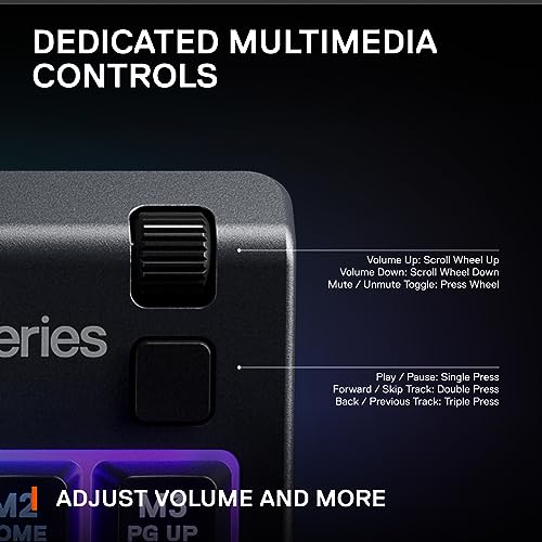SteelSeries Apex 3 TKL RGB Gaming Keyboard - Tenkeyless Design - Image 6
