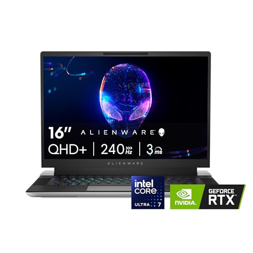 Alienware X16 R2 Gaming Laptop with RTX 4070 Graphics and 16-inch QHD+ Display