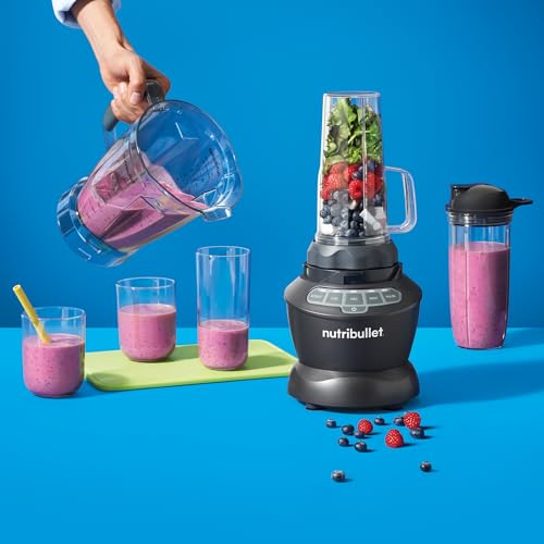 NutriBullet Full-Size Blender Combo 1200W - Dark Gray - Image 7