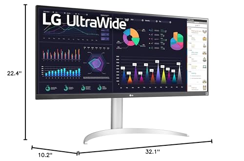 LG 34-inch UltraWide Full HD Monitor with USB-C and HDR 400 - Image 9