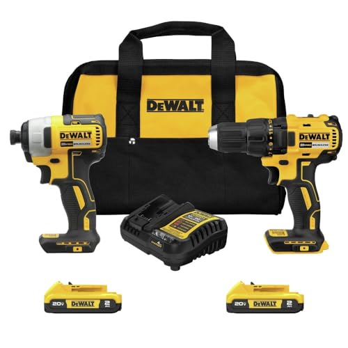 DEWALT 20V MAX Cordless Drill & Impact Driver Combo Kit