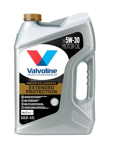 Valvoline Extended Protection Full Synthetic Motor Oil SAE 5W-30, 5 Quart